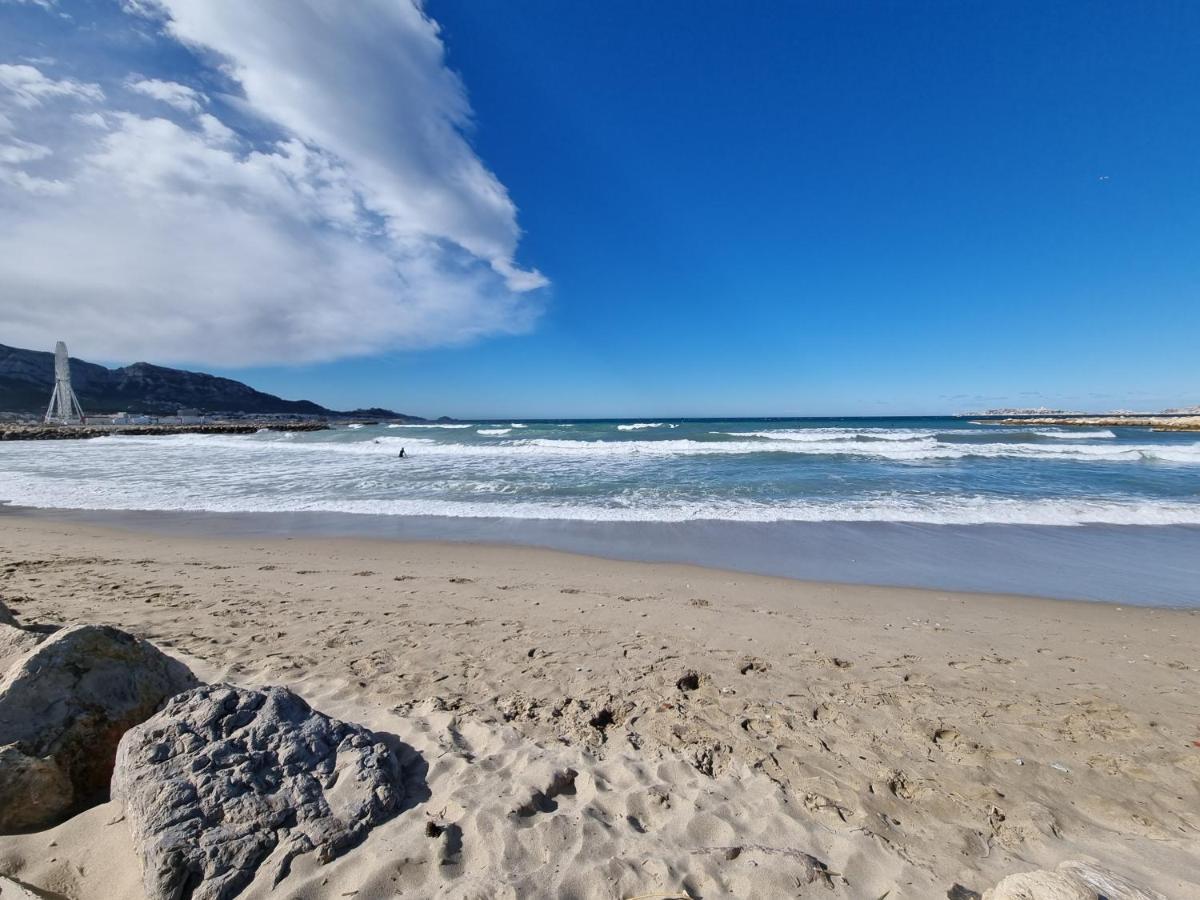Appartement T2 Prado Chanot Plage Marseille Eksteriør billede