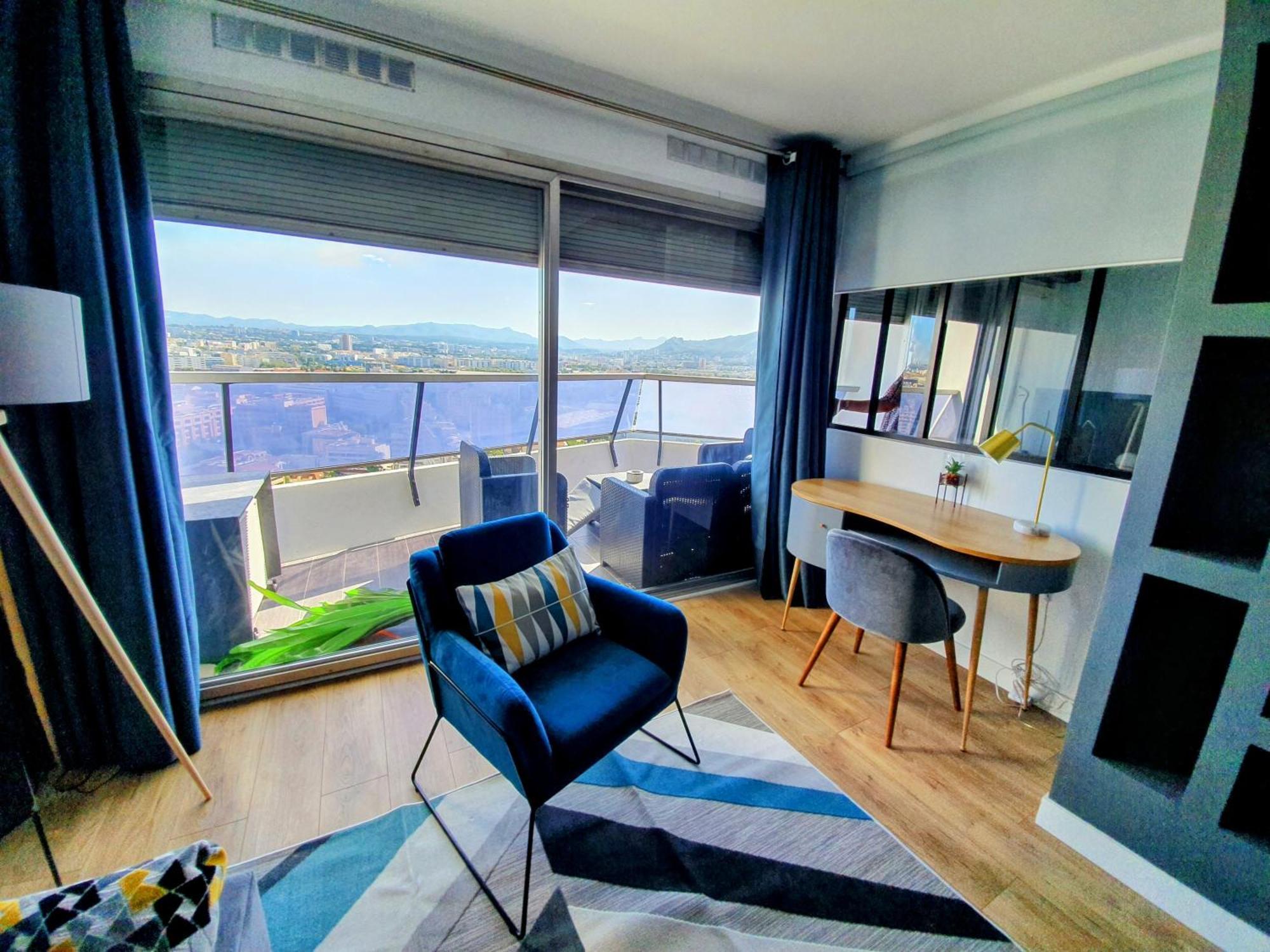 Appartement T2 Prado Chanot Plage Marseille Eksteriør billede