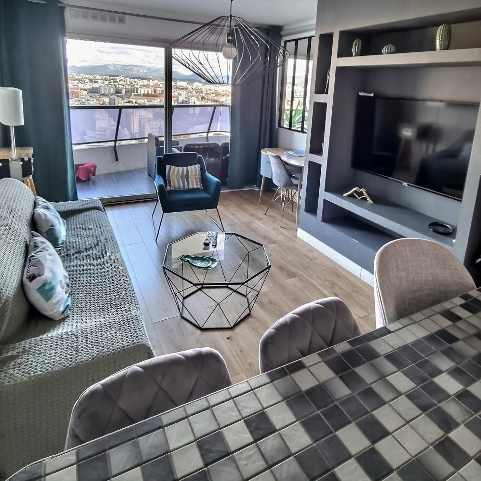 Appartement T2 Prado Chanot Plage Marseille Eksteriør billede