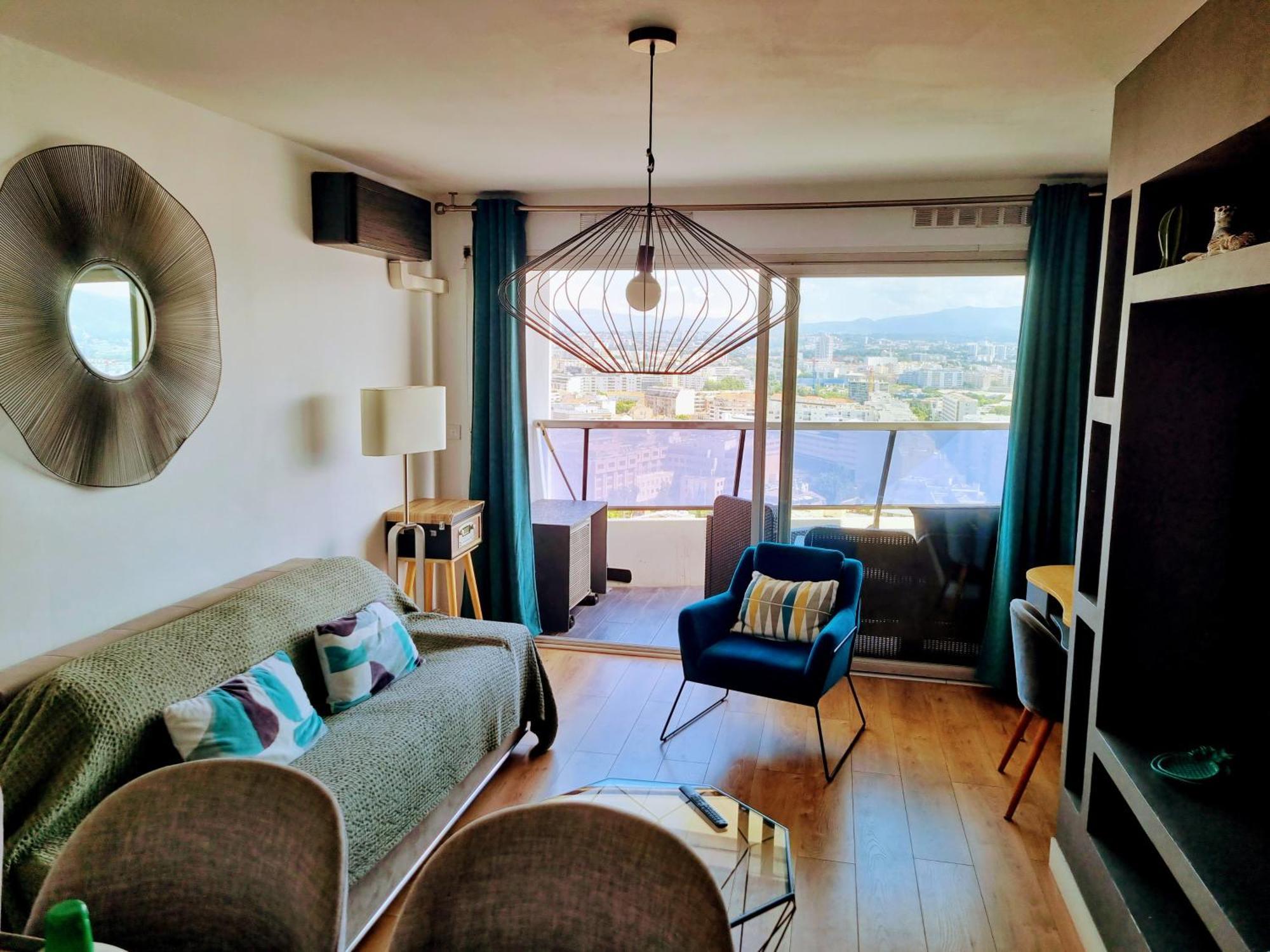 Appartement T2 Prado Chanot Plage Marseille Eksteriør billede